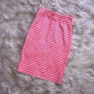 Lilly Pulitzer Striped Pencil Skirt